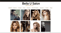 Desktop Screenshot of bellausalonspa.com